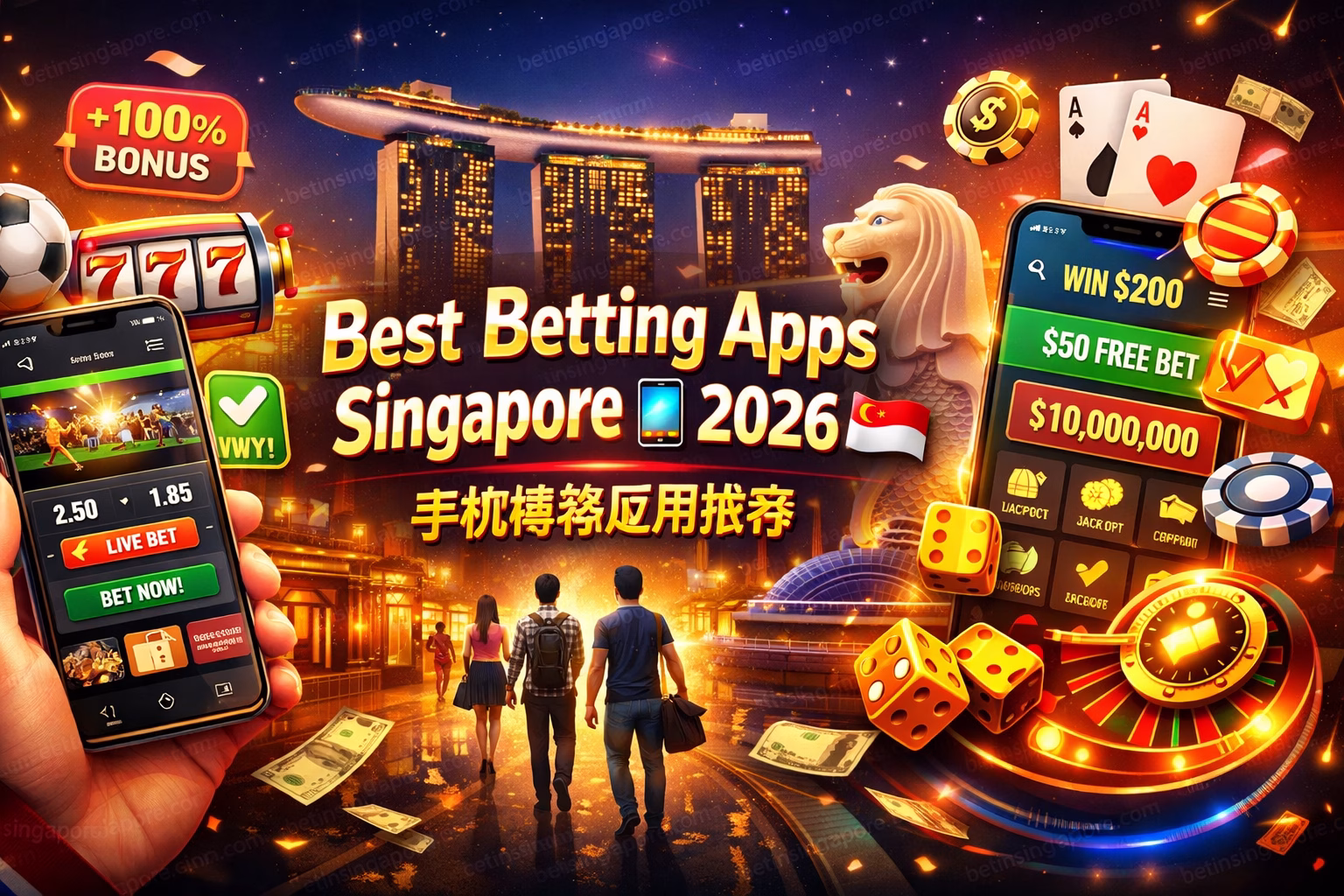 Best Betting Apps Singapore SG 2026 | 手机博彩应用推荐