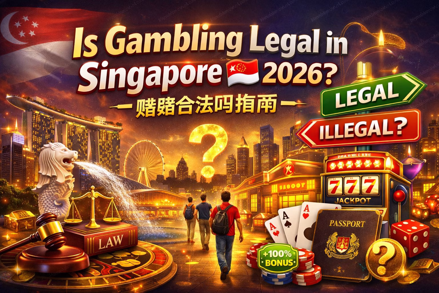 Is Gambling Legal in Singapore SG 2026? | 赌博合法吗指南