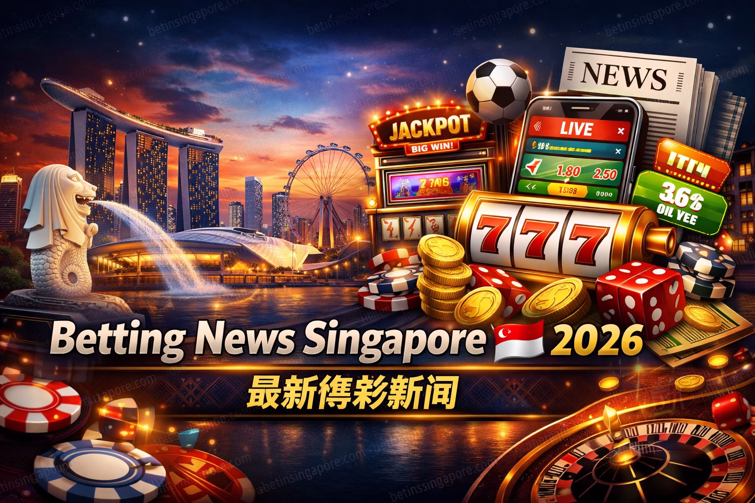 Betting News Singapore SG 2026 | 最新博彩新闻