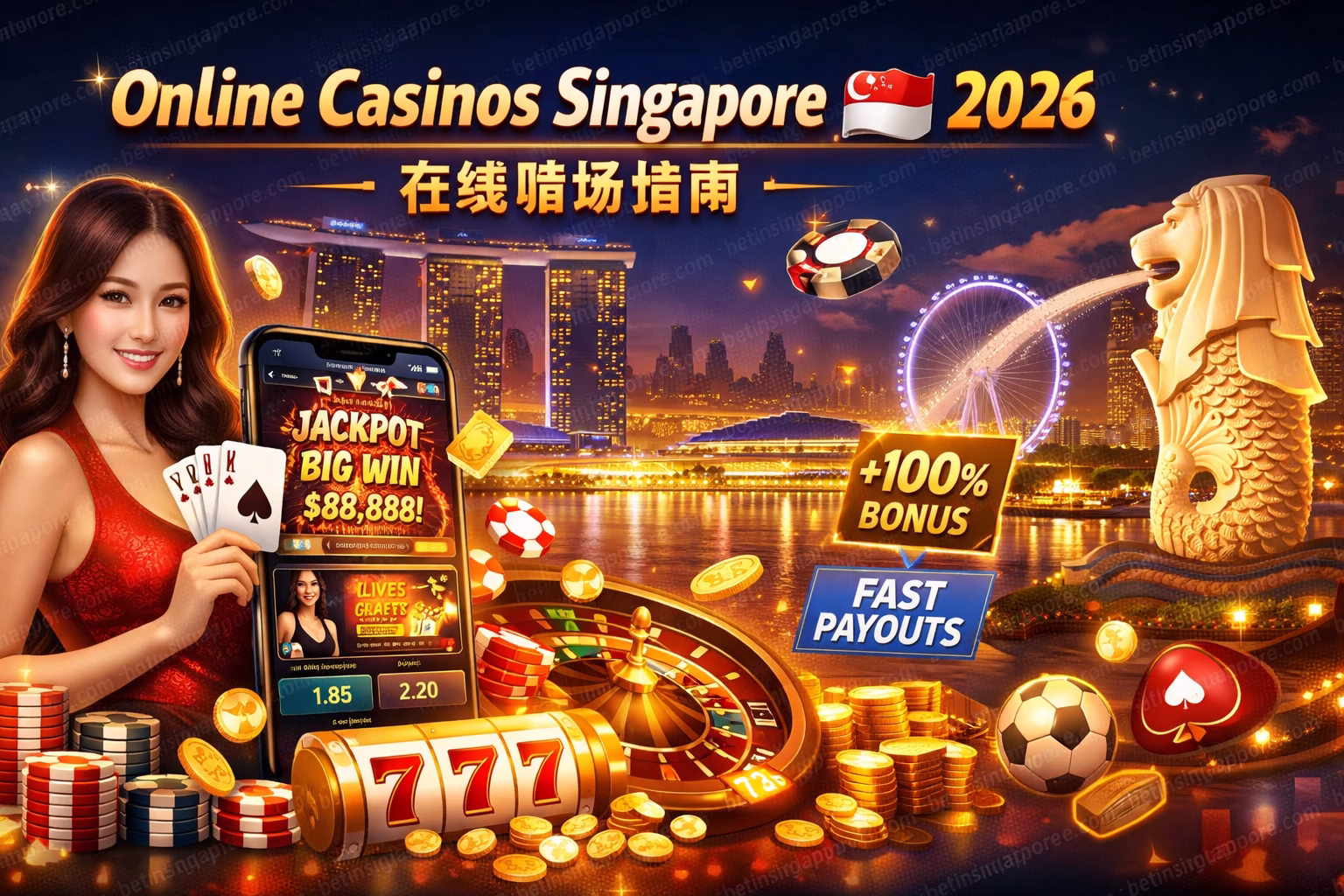 Online Casinos Singapore SG 2026 | ๅจ็บฟ่ตๅบๆๅ