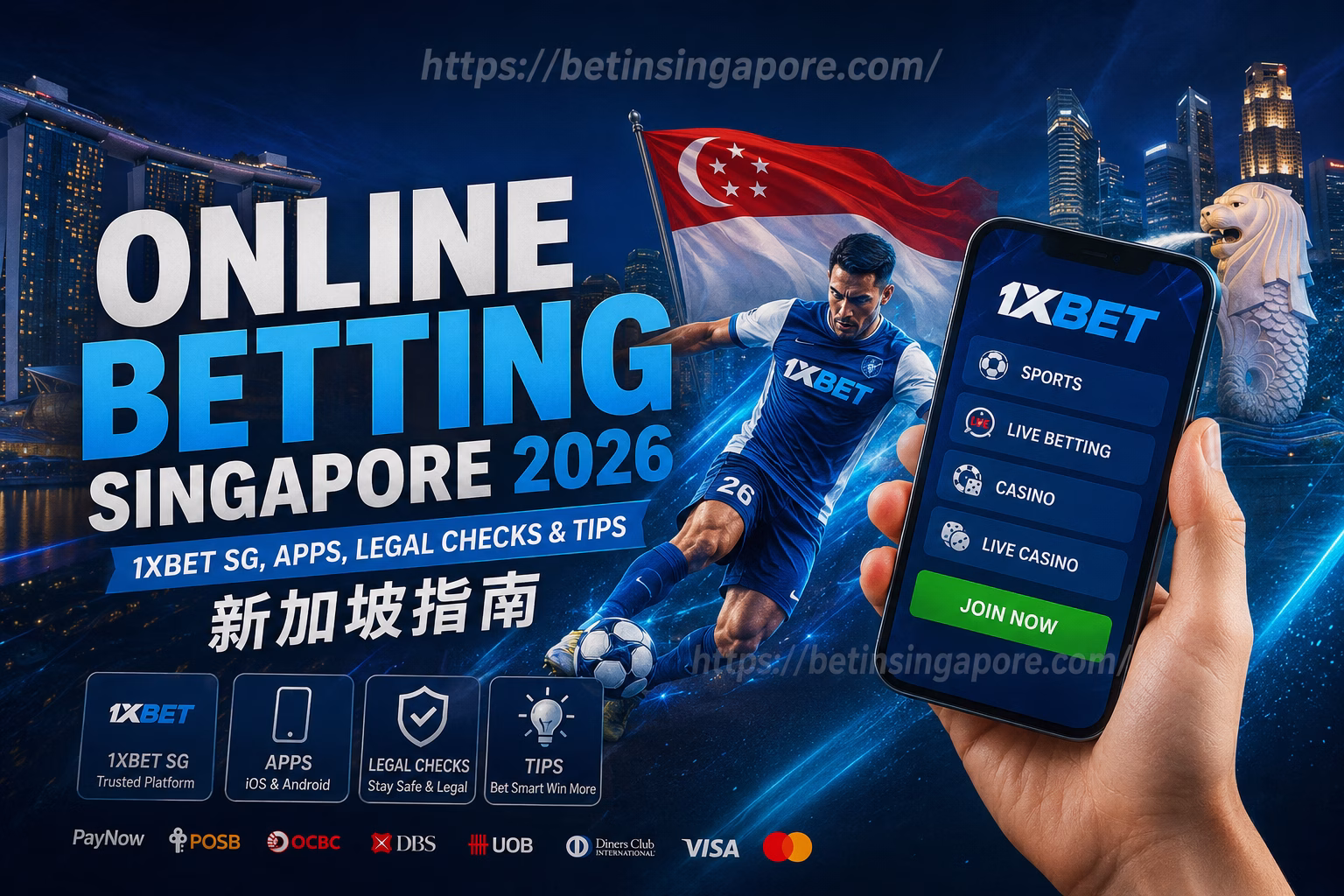 Online Betting Singapore 2026 1xBet SG, Apps, Legal Checks & Tips ๆฐๅ ๅกๆๅ